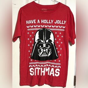 Star Wars Red Sithmas Short Sleeve Tee